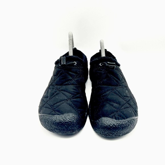 Keen Slipper Womens Size 9 Howser 2 Casual Flats 1025540 Black Fabric Drawstring - Picture 2 of 10